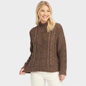 Universal Thread Brown Knit Sweater